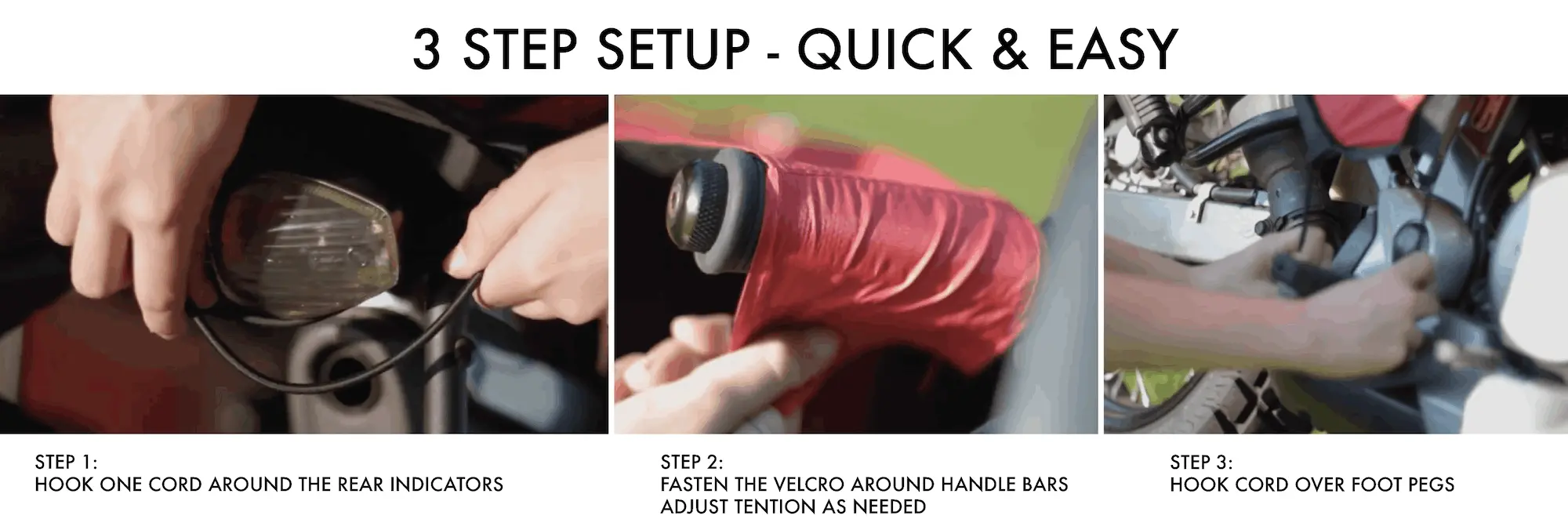 Bike Koozie setup instructions